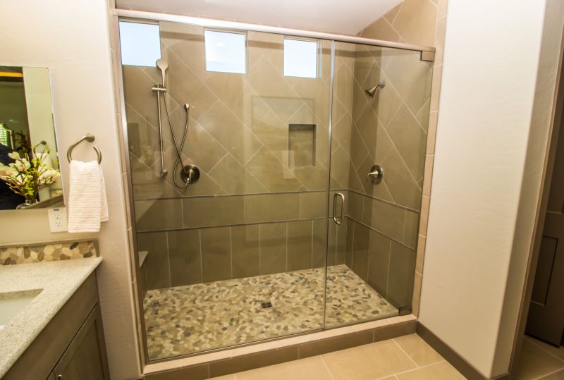 Black Frame Shower Doors